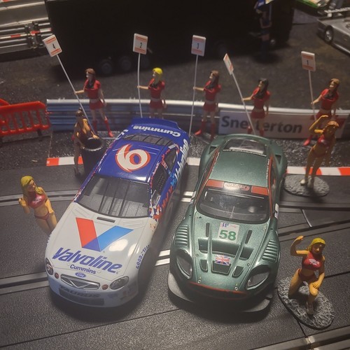 Scalextric nascar aston - nascar, &