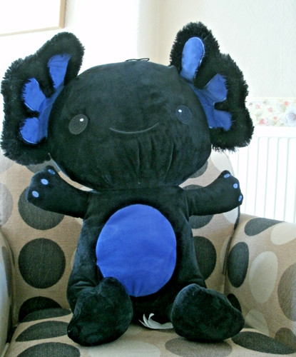 Black purple axolotl - &,