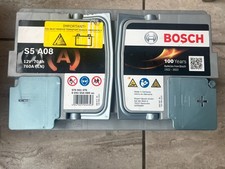 Bosch S5 A08 12V 70Ah 760A Car Battery – Used – Spares or Repair SEE DESCRIPTION