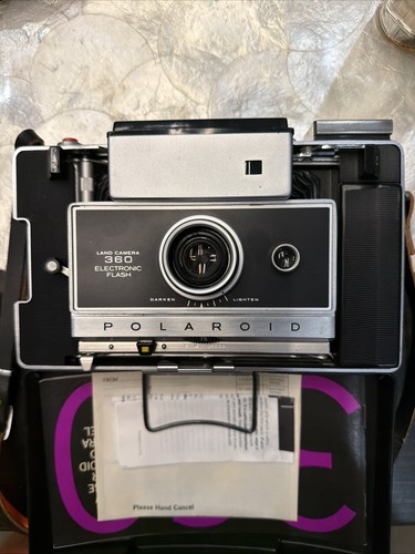 Vintage polaroid land camera - vintage,
