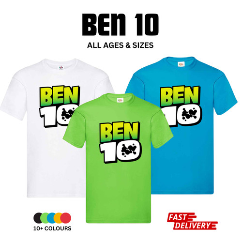 Kids ben shirts boys - 10,