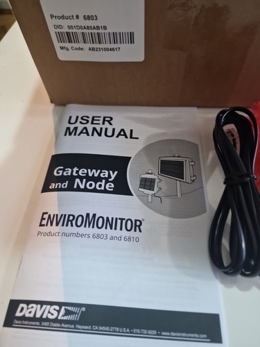 Davis enviro monitor gateway - monitor,