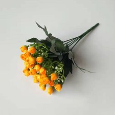 Artificial Flowers Plants Indoor Outdoor Fake Bouquet Graves Garden Home Decor