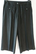 Marks & Spencer Cute Little ¾ Length Black Wide Leg Crops Size 10M BNWOT