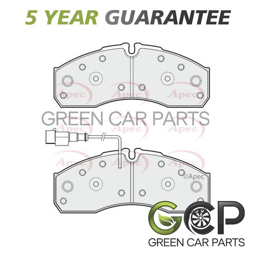 Brake pads set - front, gcp
