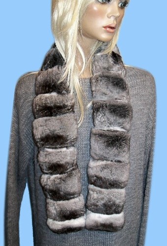 New genuine chinchilla fur - genuine,