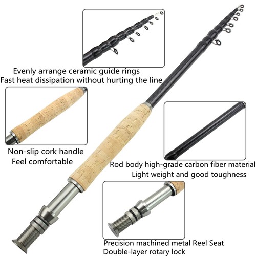 Fly fishing rod - 2.1m-3.0m,