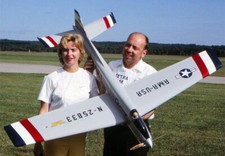 Dr Ralph Brooke's Crusader & Claire Sieverling's Mustang Stunter, MAN Feb 1965