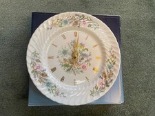 Aynsley Wild TUDOR Plate Clock