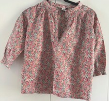 Bonpoint Girl’s Liberty Print top/blouse in 10yrs old.