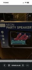 Vibes Neon Party Speaker 8w