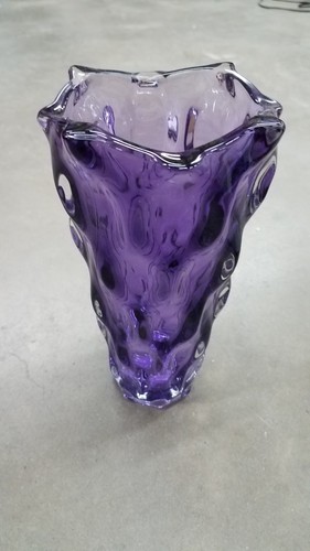 Crystal glass vase - crystal,