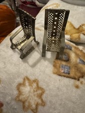 2 X VINTAGE BRASS ROCKING