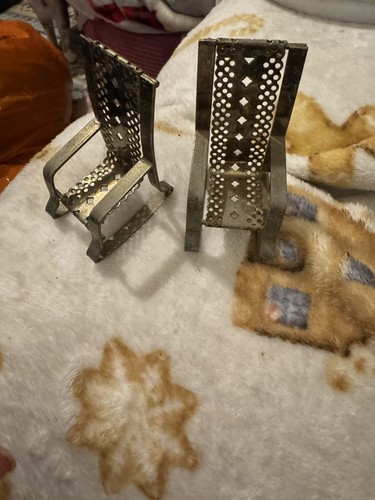 Vintage brass rocking - 2,