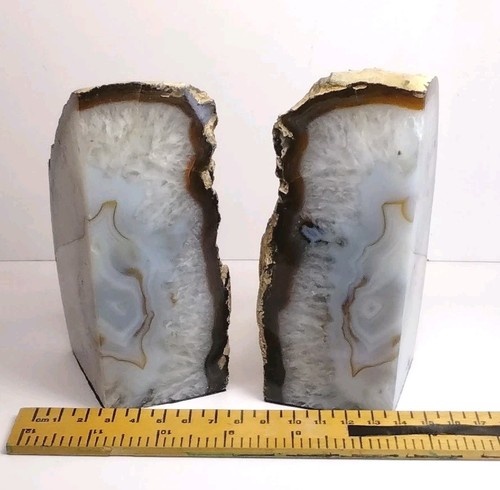 Polished stone geode - polished,