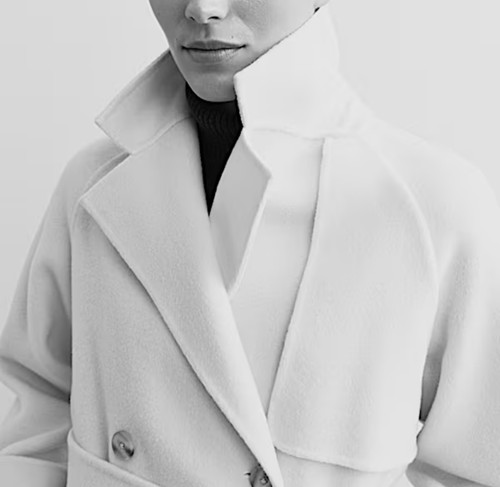 Jaeger 100 pure wool belted - 100%,