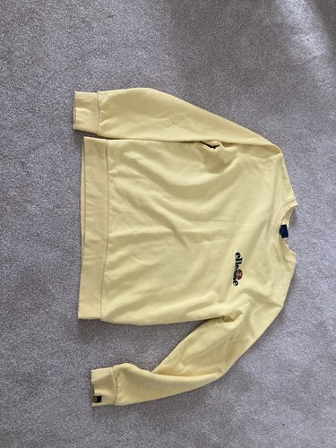 Vintage ellesse yellow sweater - vintage,