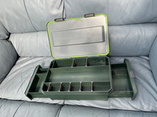 Greys Prodigy 'KLIP-LOK' Tackle Box - 2 Draws - Dividers - Robust - VGC