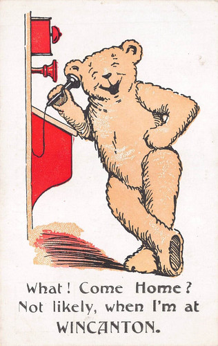 Postcard what come home - postcard, not