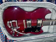 Guild S-100 Polara Cherry Red + Bigsby + Hardcase 