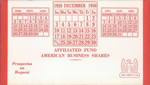 Desk blotter lord abbett co - blotter,