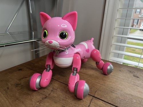 Zoomer kitty pink robotic - kitty, toy