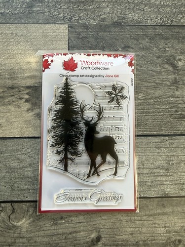 Woodware clear stamp set - stamp,