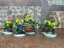 Ork Nobz tank bustas Warhammer 40k 2014 GW Tabletop Gaming Partially Painted