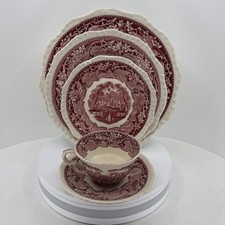 Vintage Mason's Vista Pink 5pc