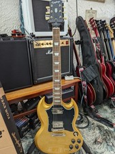 Epiphone SG. Traditional Pro Metallic Gold. 2023 UK Only Colour. With Box VGC