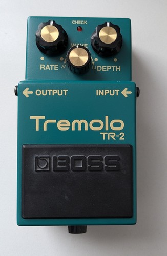Boss tremolo guitar - tr-2,