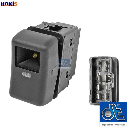 Switch rear fog - switch, light