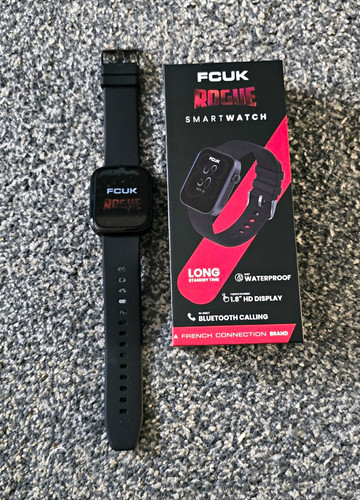 Fcuk rogue smartwatch black - smartwatch,