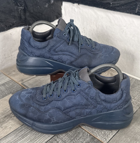 Gucci rhyton blue leather - rhyton,