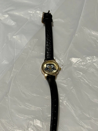 Small black strap owl - small,