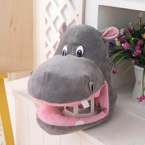 Cute animal plush - plush, hippo