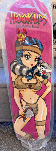Hook ups skateboard deck - hook,