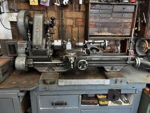 Myford ml7 lathe with tools - ml7,