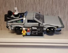 Lego delorean Time Machine