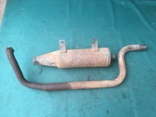 3899 Yamoto 150 Quad Bike Full Exhaust Silencer System Header Pipe / End Can