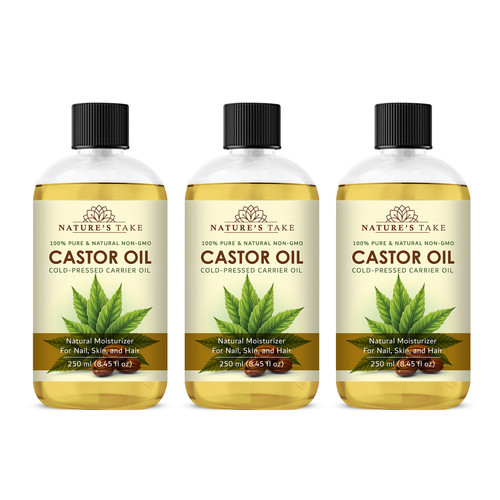 100 pure organic castor - pure,