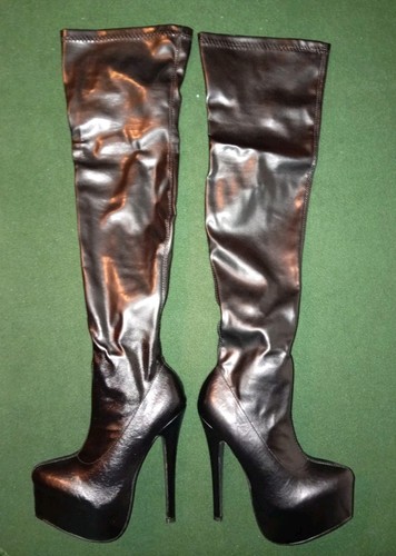 Thigh high boots - thigh, 3
