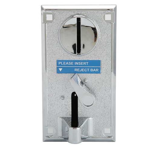 Precision coin acceptor with - coin,
