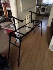 STRICH 2-Tier Foldable Keyboard Stand with Adjustable for 61 keyboard and 88. 