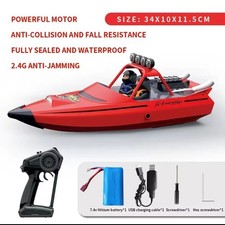 TY725 RC BOAT TURBOJET PUMP HIGH SPEED REMOTE CONTROL JET BOAT LOW BATTERY ALARM
