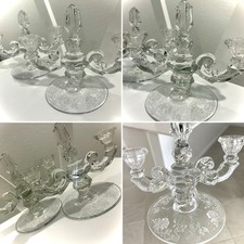 Vintage etched glass - vintage,