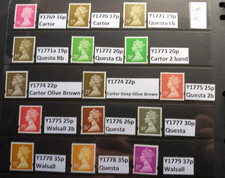 GB 1993  Specialised Machin Collection(15)~Y1769-Y1779~Unmounted Mint~M~UK