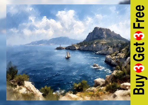 Majestic coastal seascape - coastal,