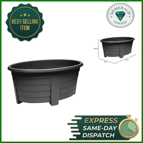 Stylish 55cm oval trough - stylish,