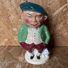 Vintage Burlington Toby Character Jug - Spud & Bull Dog 16cm